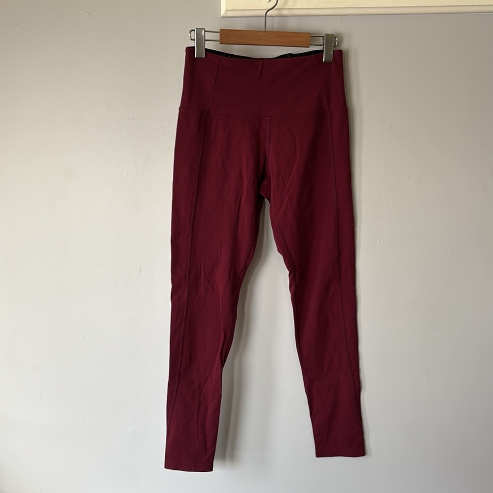 Tuff Athletics Burgundy Athletic Pants – Women’s Size Small